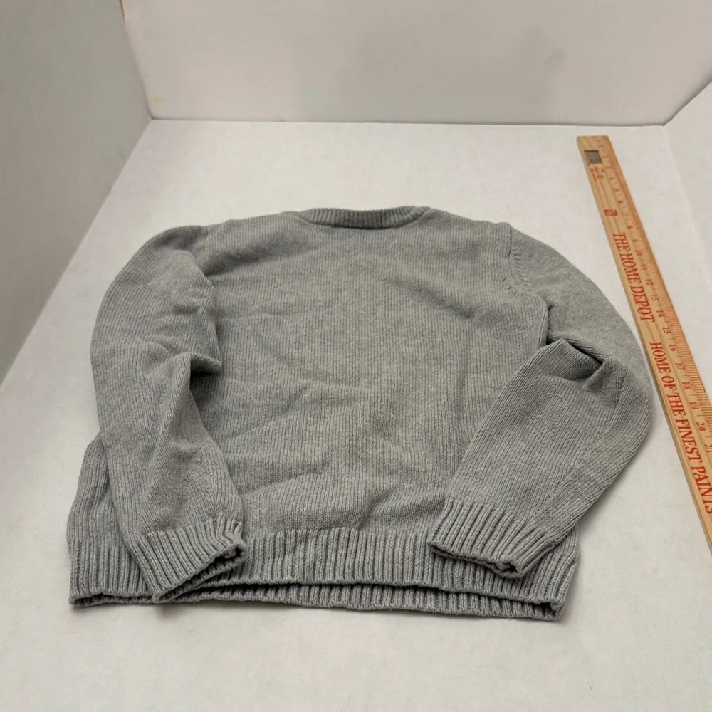 Hanna Andersson Gray Sweater with Red Drummer Design - Picture 4 of 4